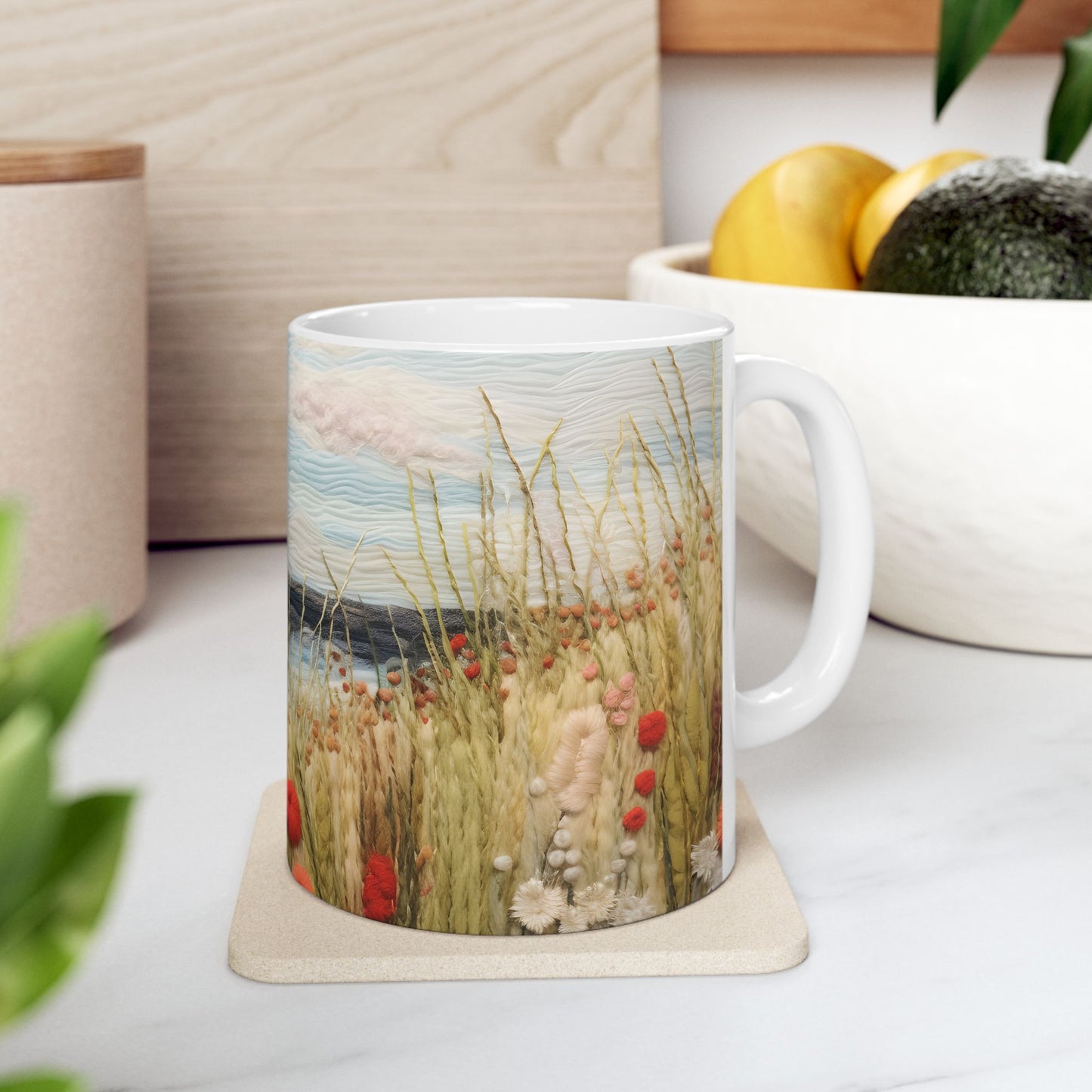 Artistic Mug - Felted Lighthouse 6