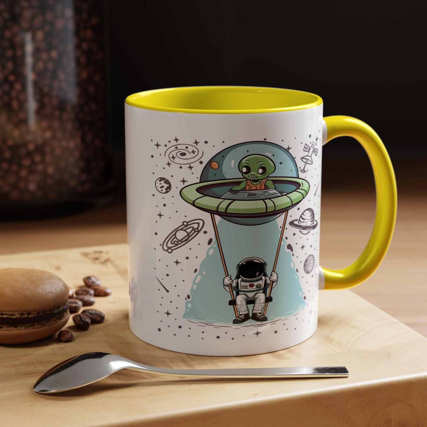 Alien Mug - Alien And Astronaut