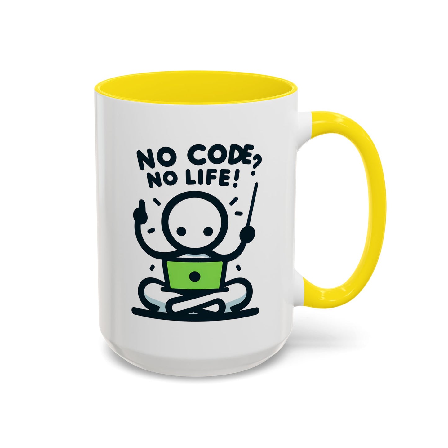 Humor Mug - No Code No Life