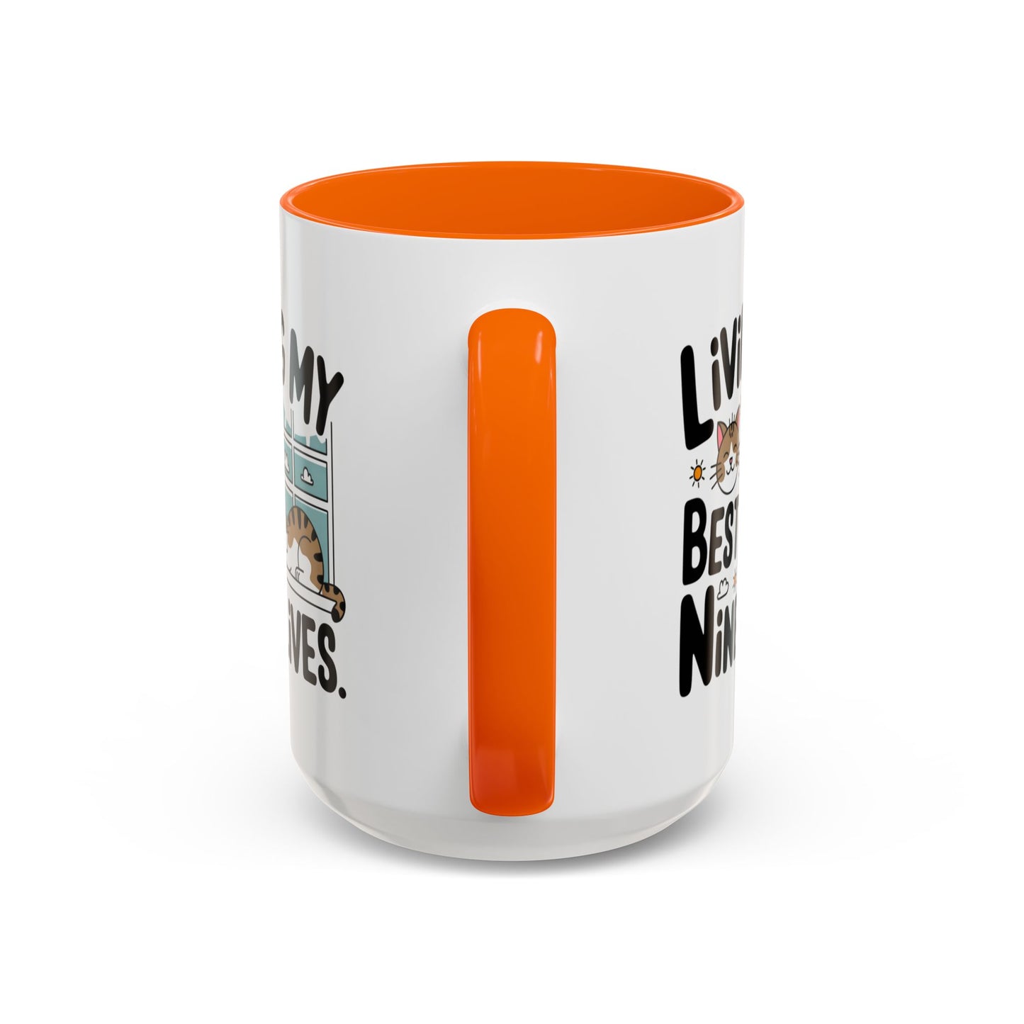 Animal Mug - Living My Best Nine Lives