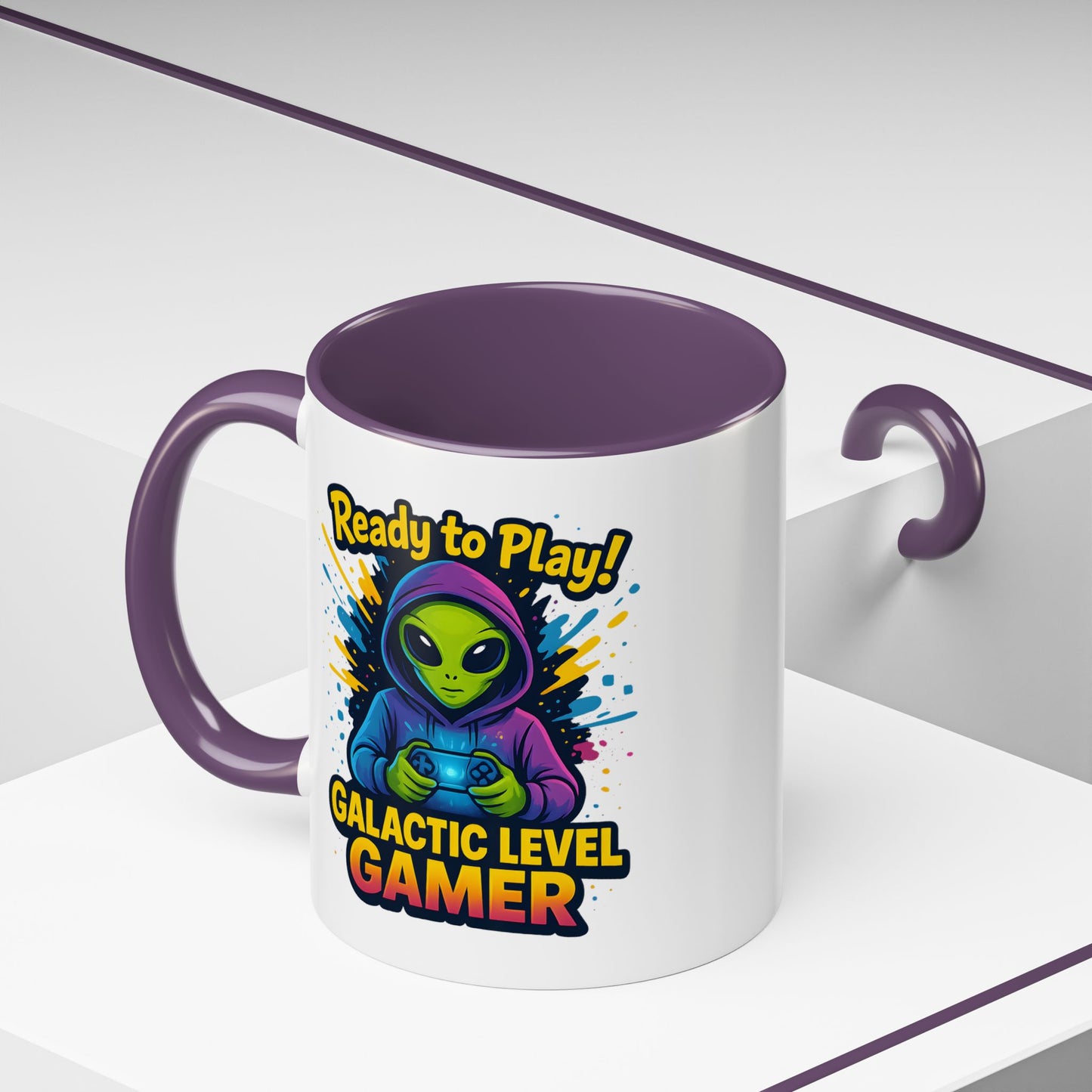 Alien Mug - Galactic Level Gamer