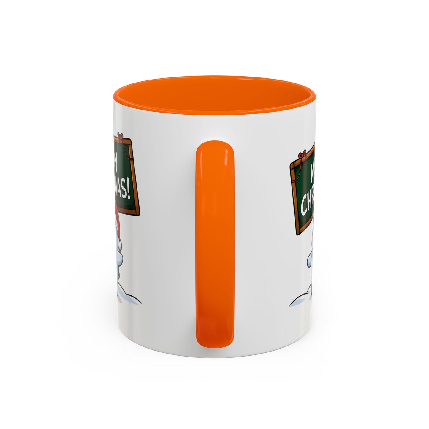 Christmas Mug - Merry Christmas White Text Seal Pup