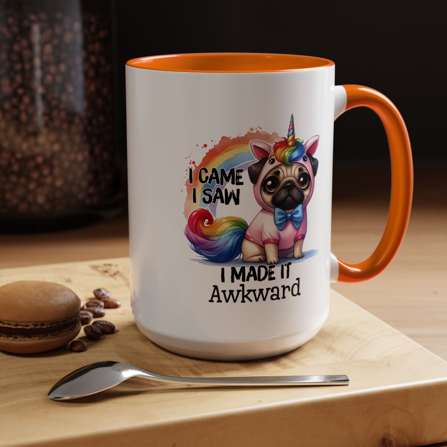 Humor Mug - I Cam I Saw I Made It Awkward