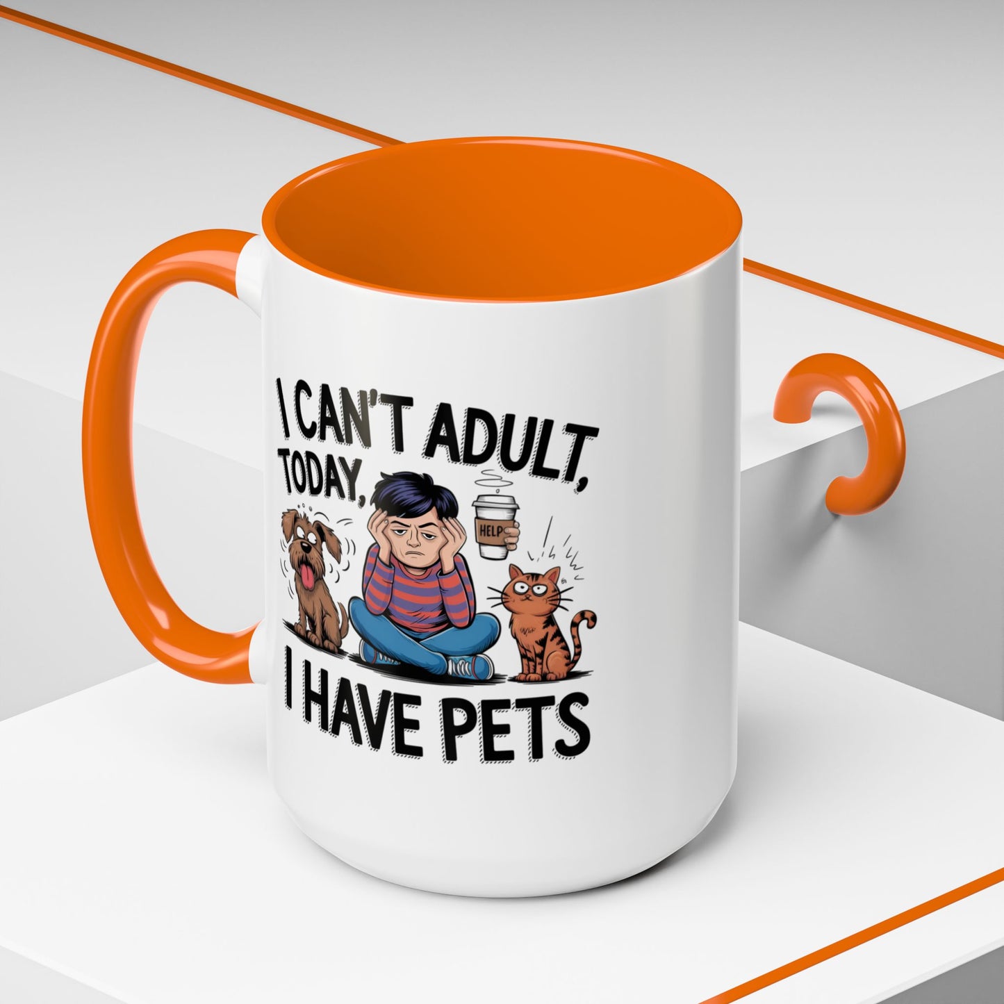 Animal Mug - I Can't Adult Today