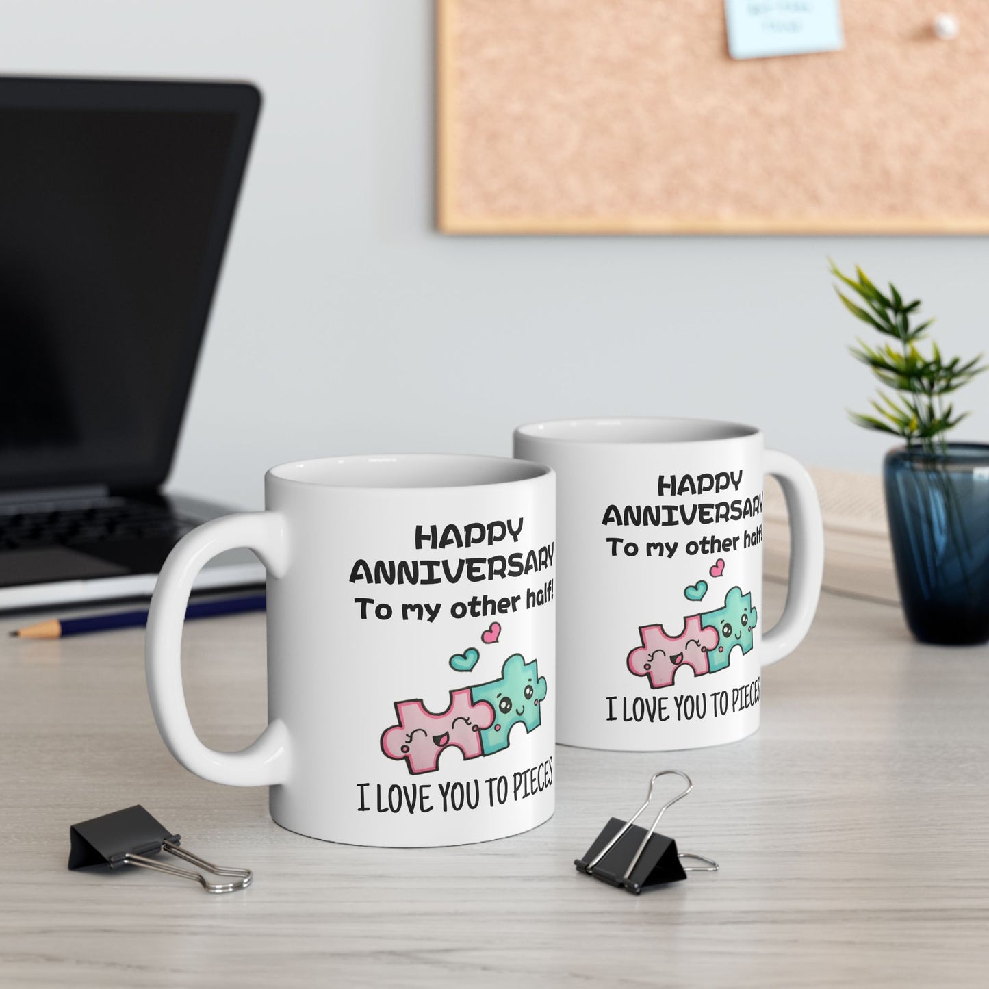 Anniversary Mug - Happy Anniversary To My Other Half