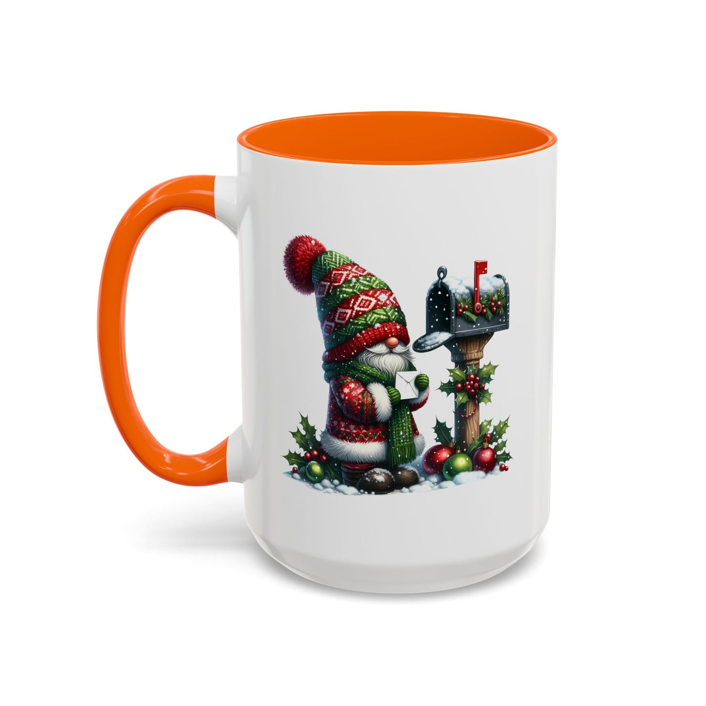 Christmas Mug - Gnome and Mail