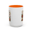 Christmas Mug - Snowman with Christmas Decorations