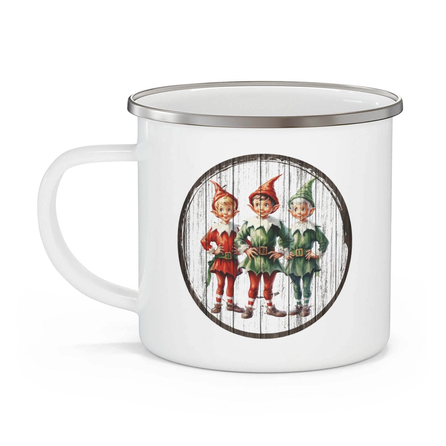 Christmas Mug - Three Elves