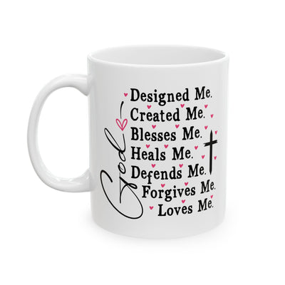 Religious Mug - God Designed Me