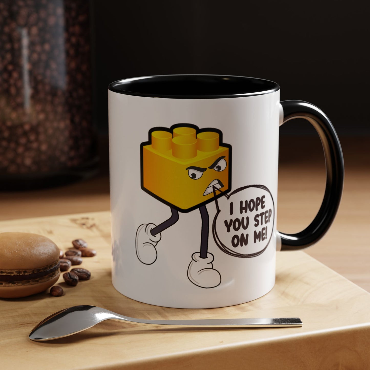 Humor Mug - I Hope You Step On Me