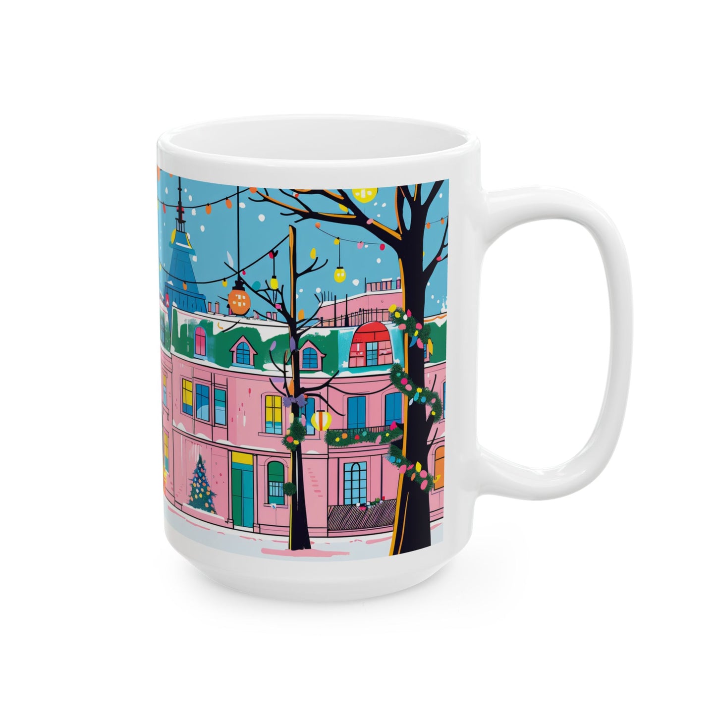 Christmas Mug - Christmas Town Wrap 2