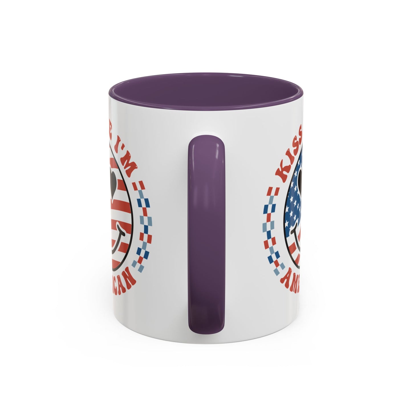 4th of July Mug - Kiss Me I'm American