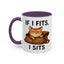 Animal Mug - If I Fits I Sits