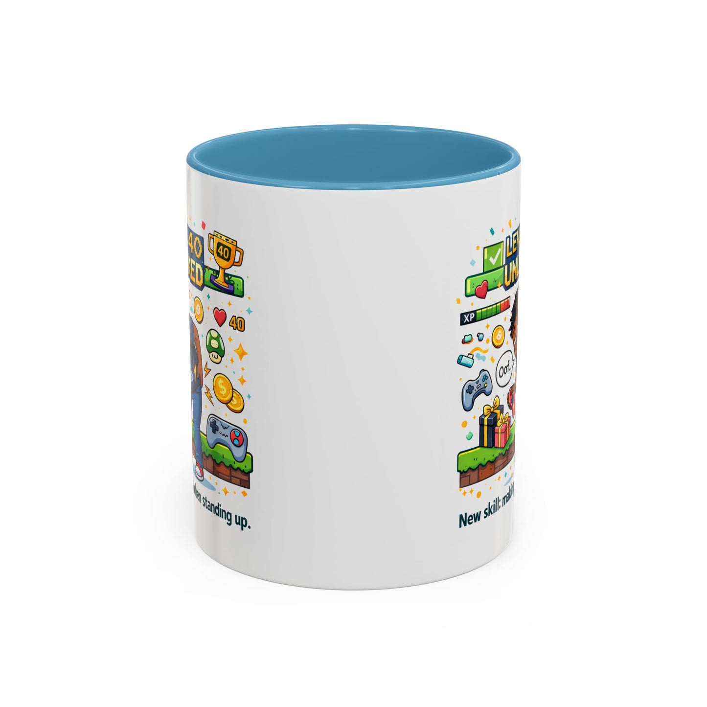 Birthday Mug - Level 40 Unlocked
