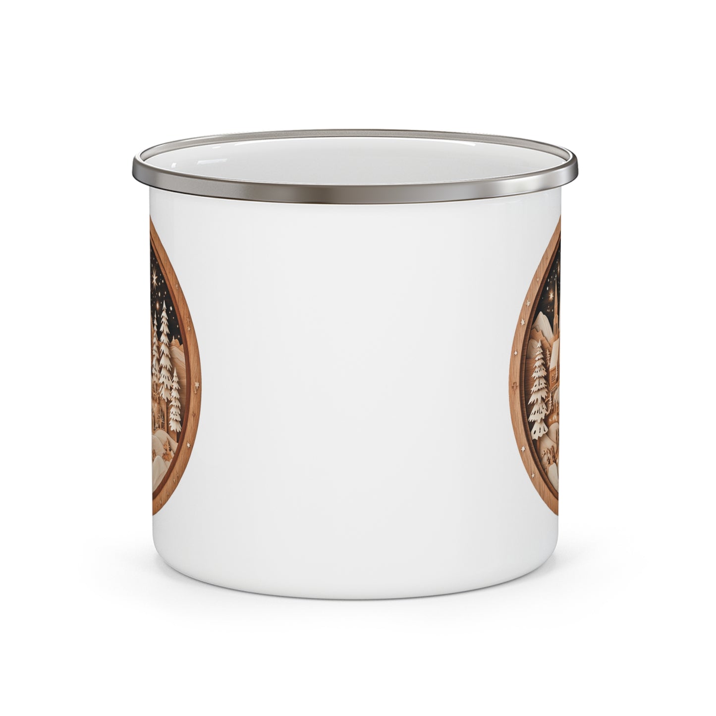 Christmas Mug - Christmas Villagers Plaque