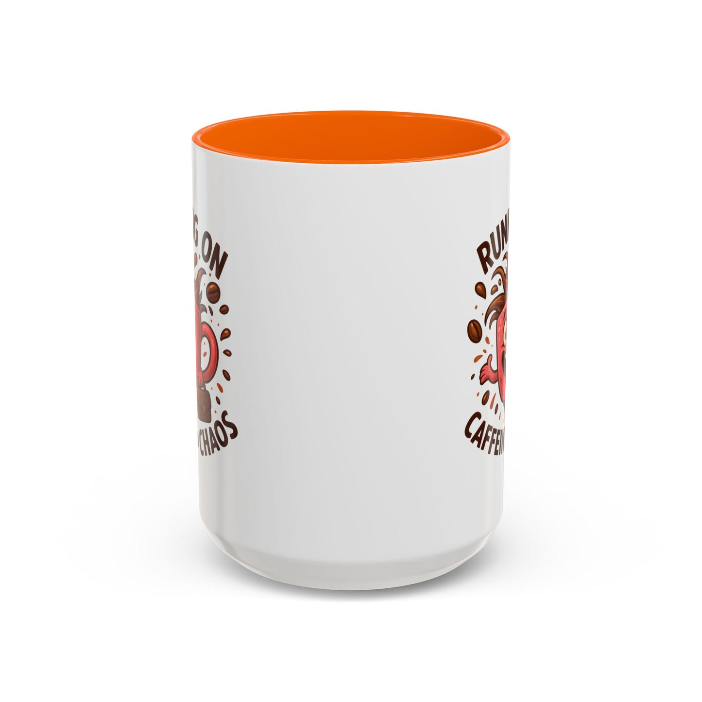 Humor Mug - Running On Caffeine and Chaos