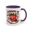 Humor Mug - Running On Caffeine and Chaos