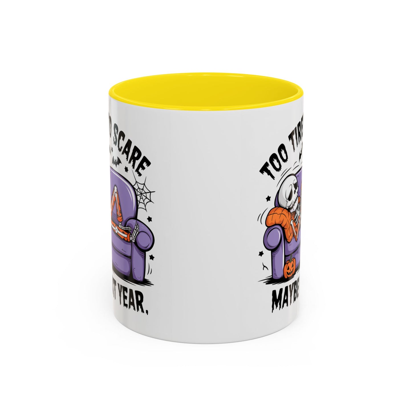 Halloween Mug - Too Tired To Scare
