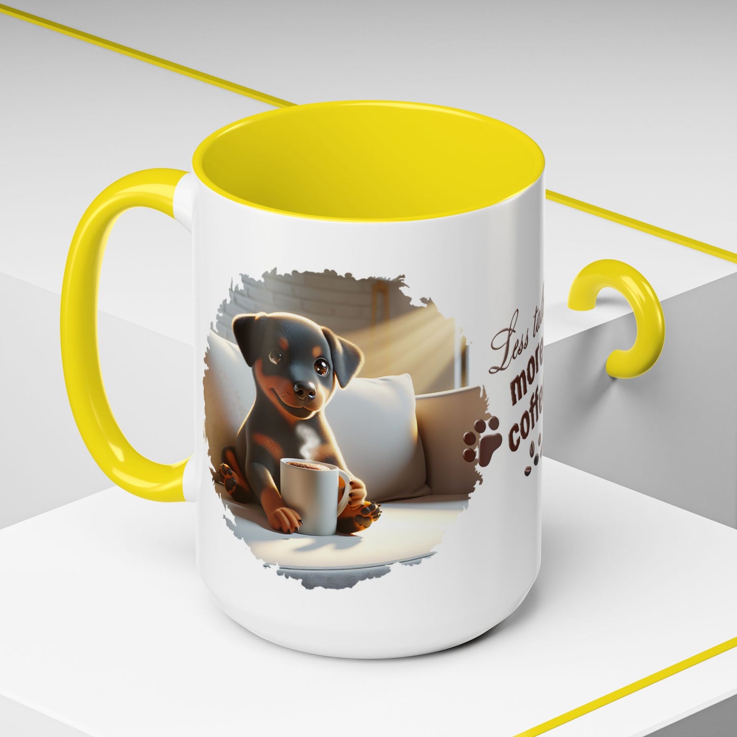 Animal Mug - Dog Coffee Wrap 16