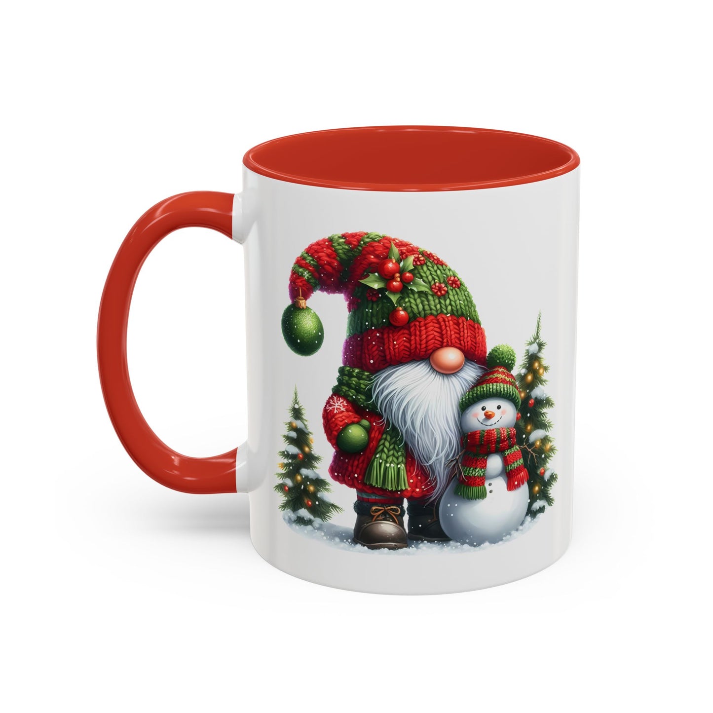 Christmas Mug - Gnome and Snowman