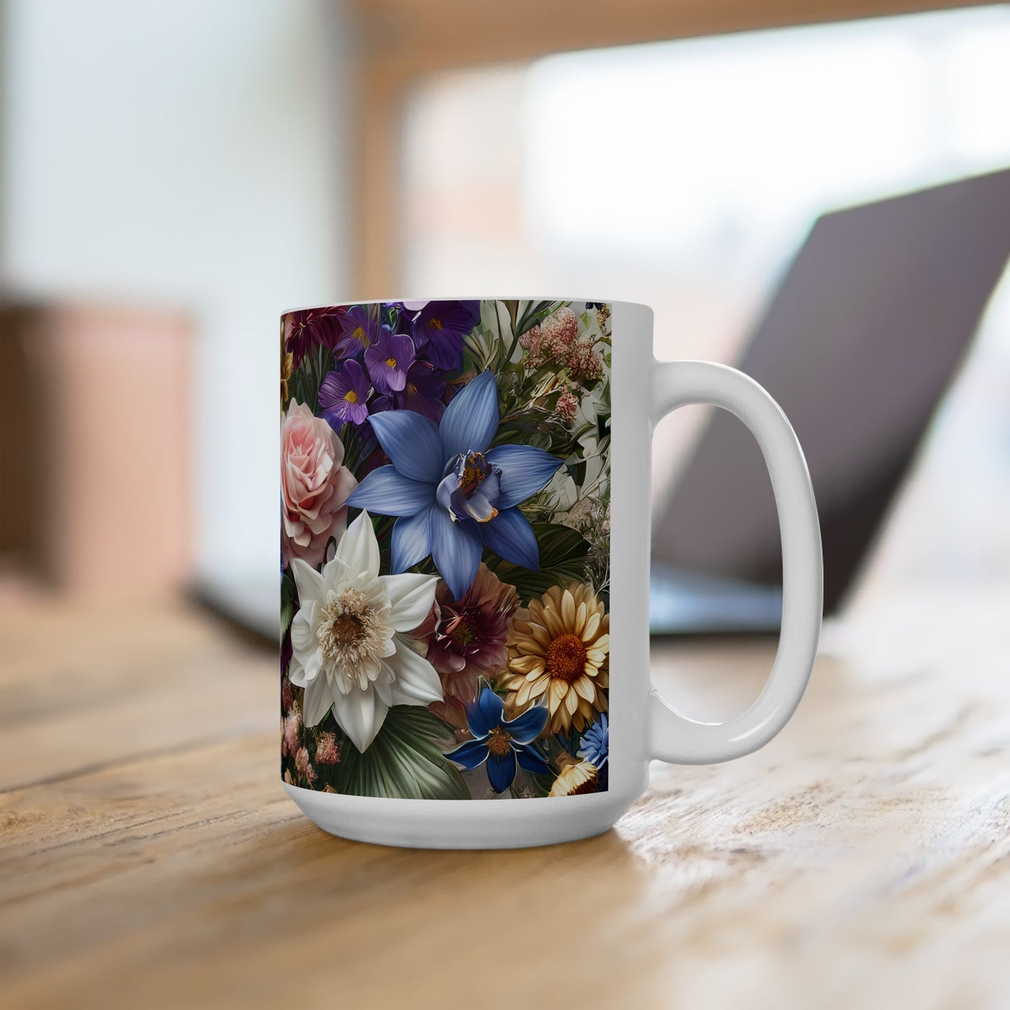 Artistic Mug - Flower Bouquet
