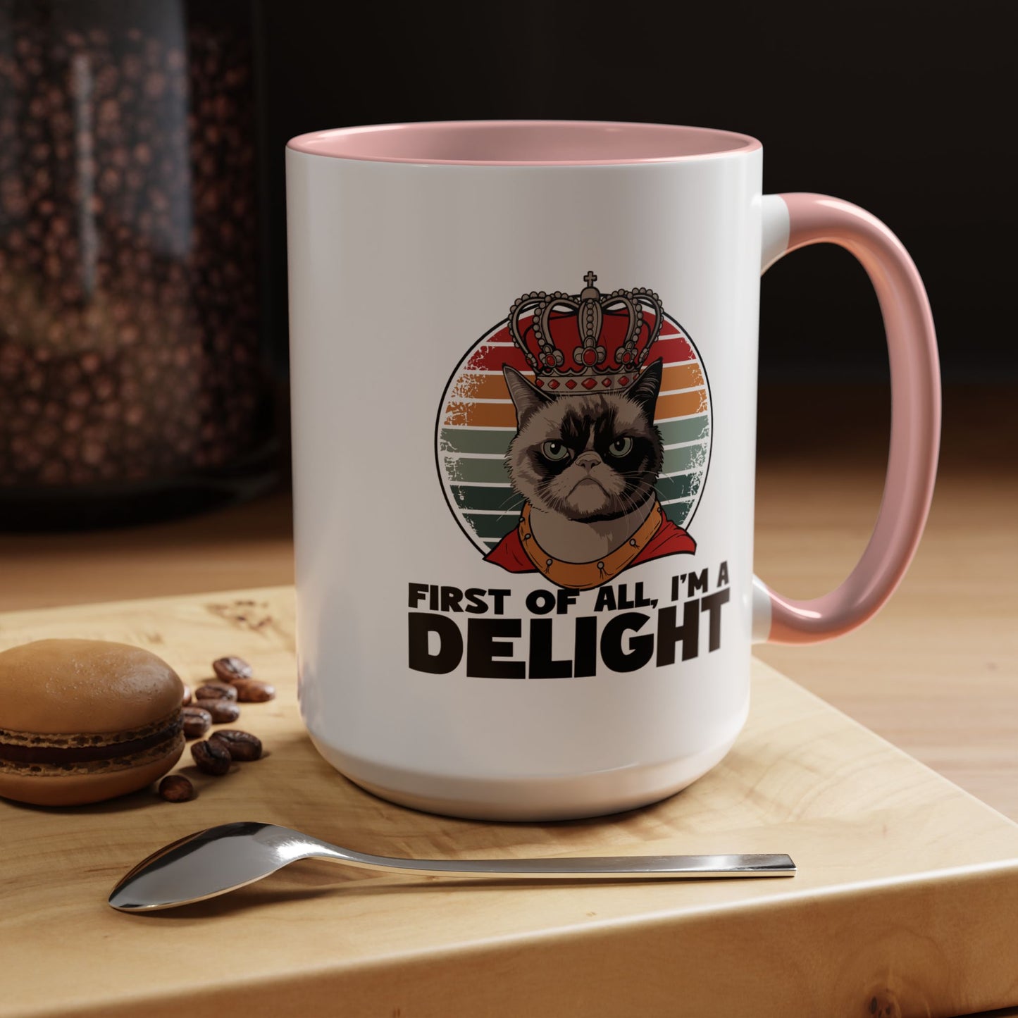 Animal Mug - First of All I'm a Delight