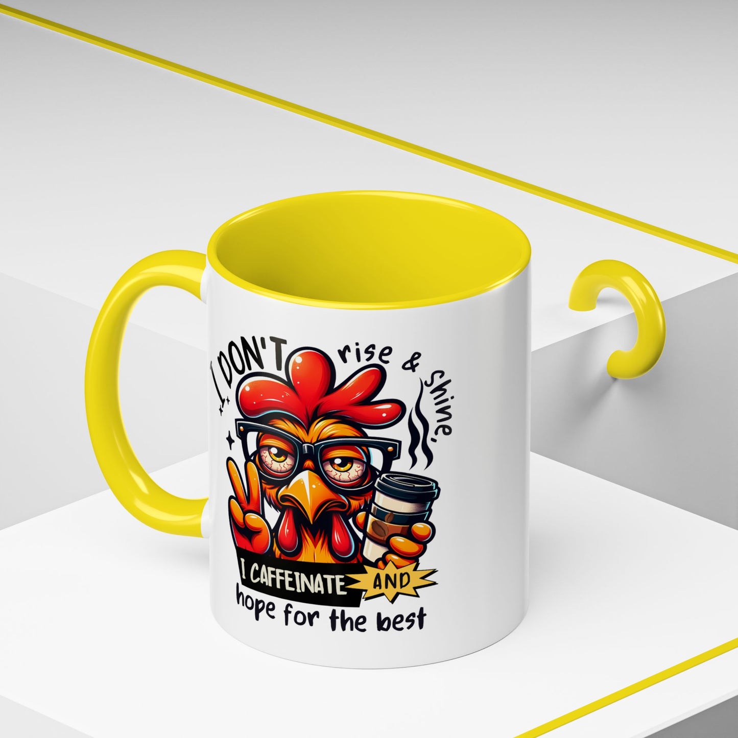 Office Mug - I Don't Rise & Shine