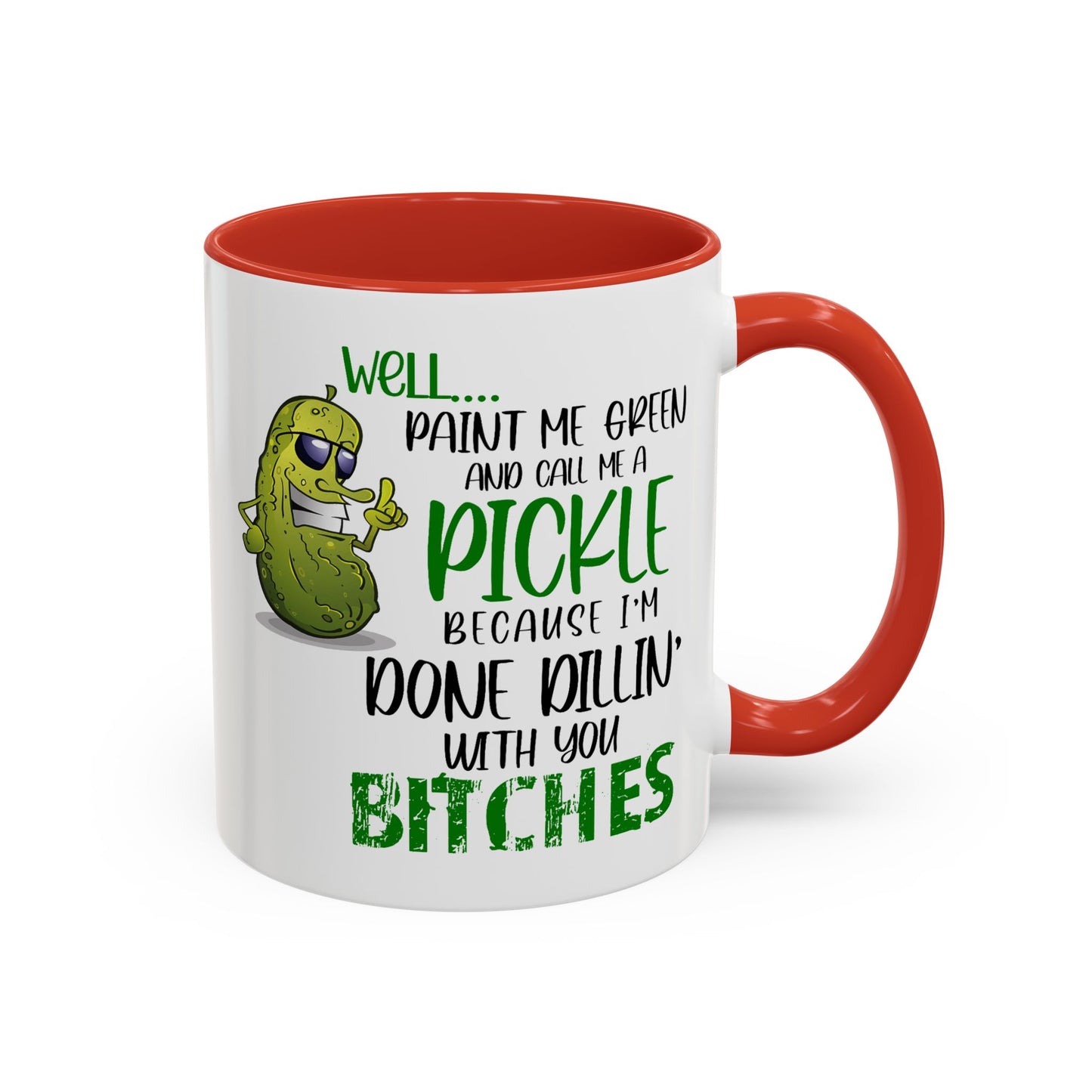 Adult Mug - Well Paint Me Green