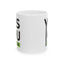 Motivation Mug - Yes You Can Black & Green