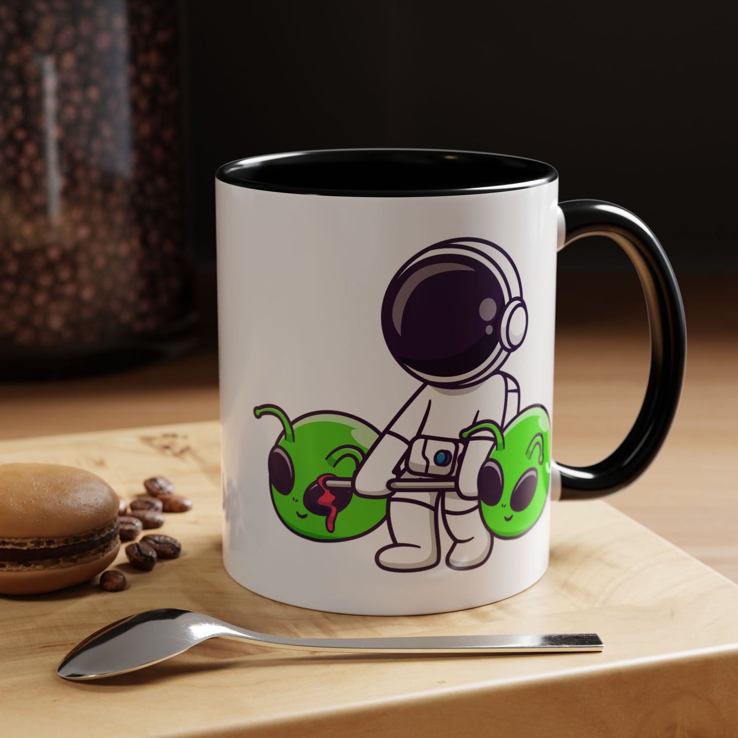 Alien Mug - Astronaut Lifting