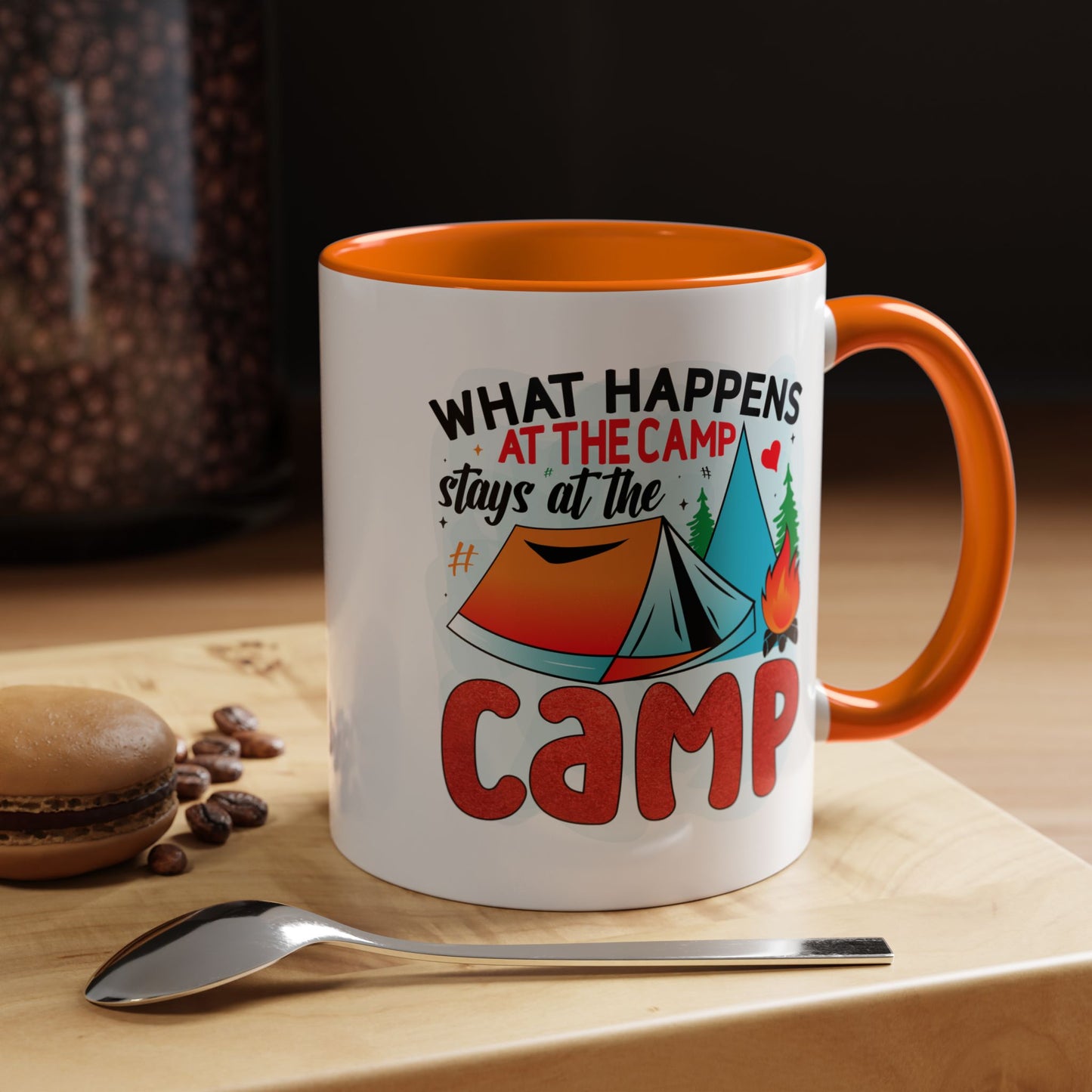 Adventure Mug - What Happens At The Camp