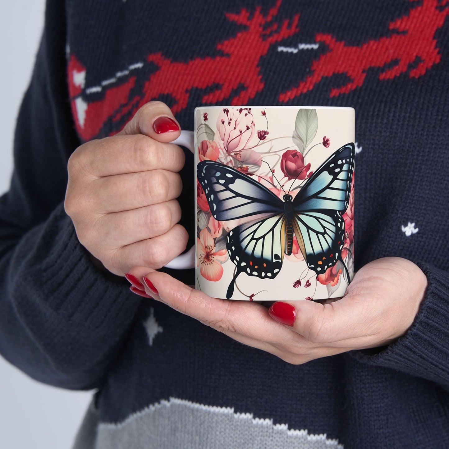 Artistic Mug - Colorful Butterfly 2