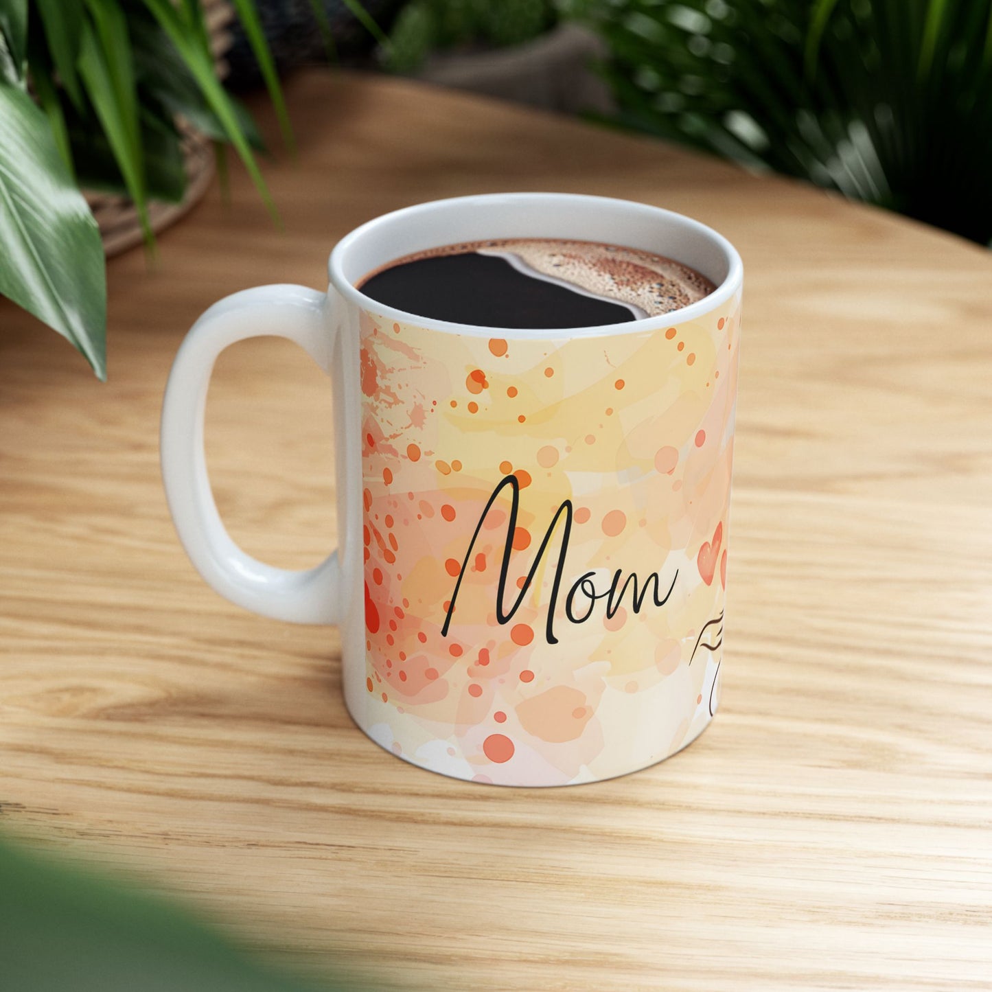 Mother's Day Mug - Mom & Daughter Embrace