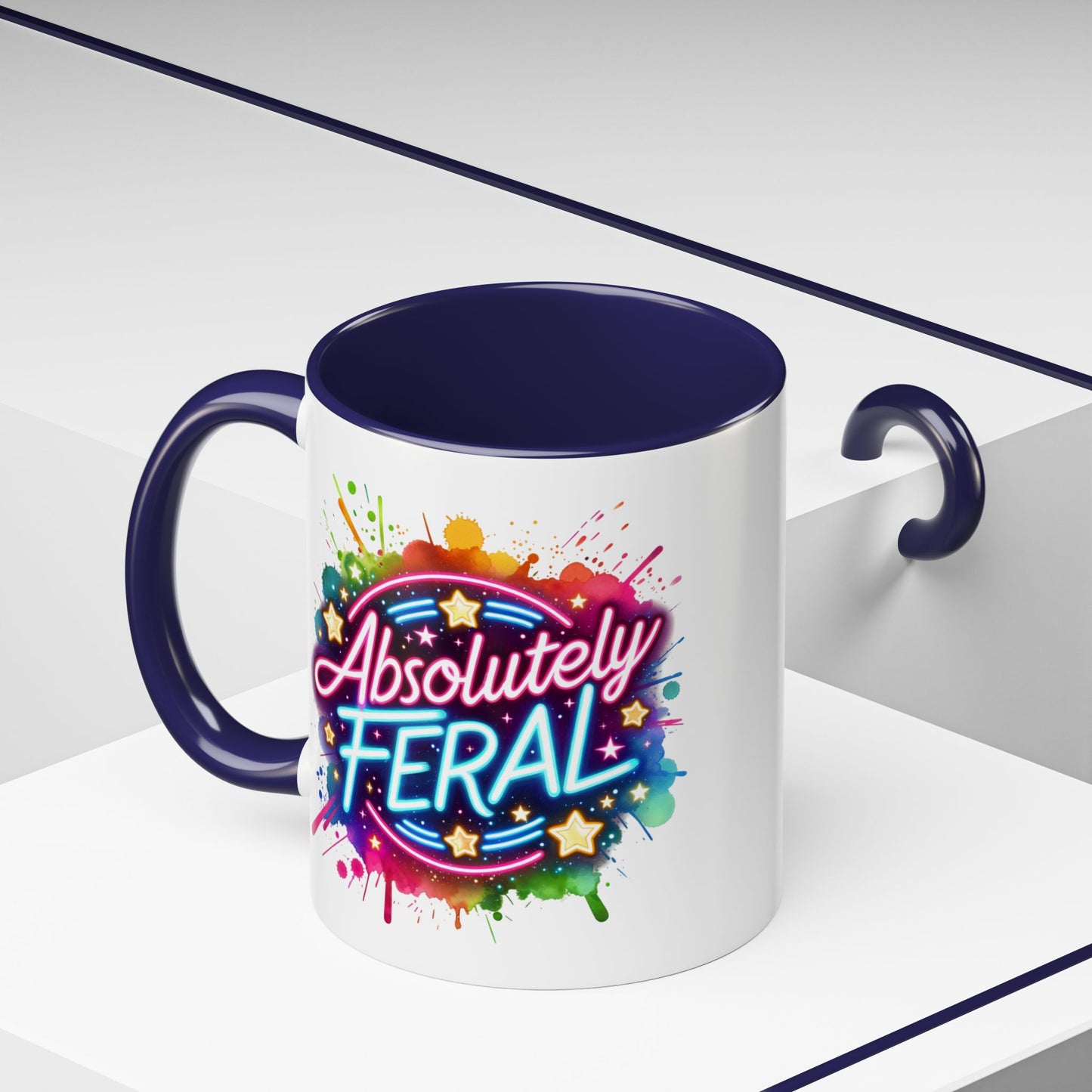 Humor Mug - Absolutely Feral