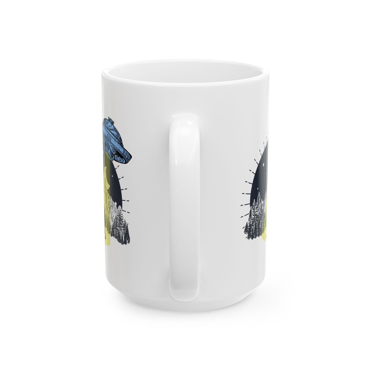 Alien Mug - Bigfoot Ufo
