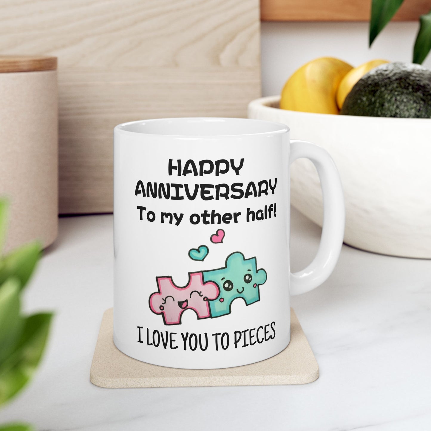 Anniversary Mug - Happy Anniversary To My Other Half