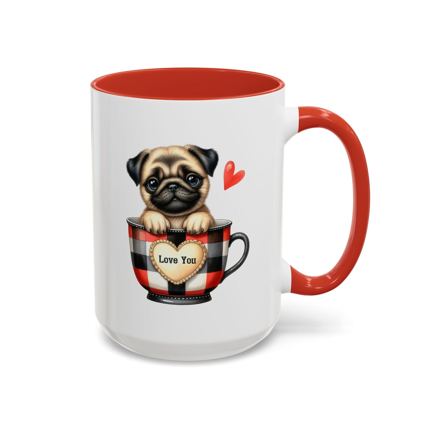 Anniversary Mug - Love You Dog Coffee Cup