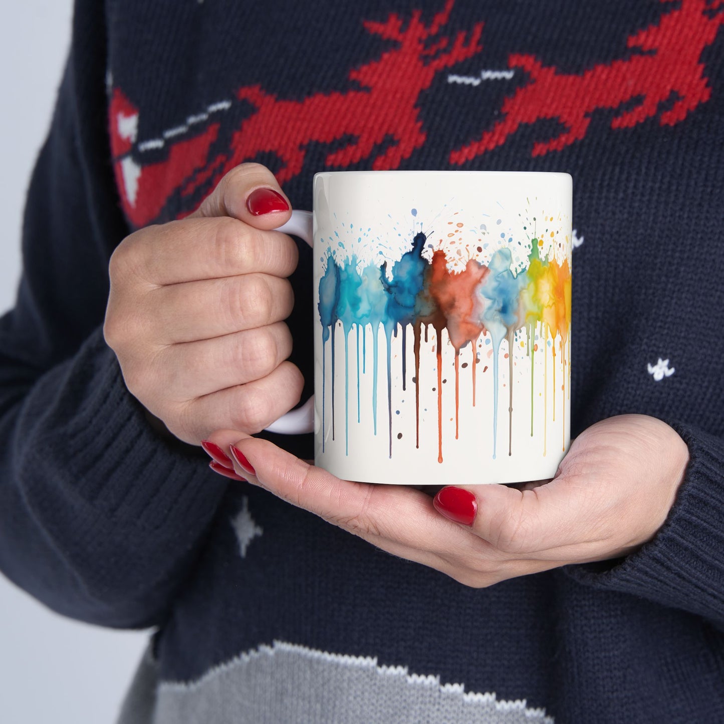 Artistic Mug - Paint Splatter