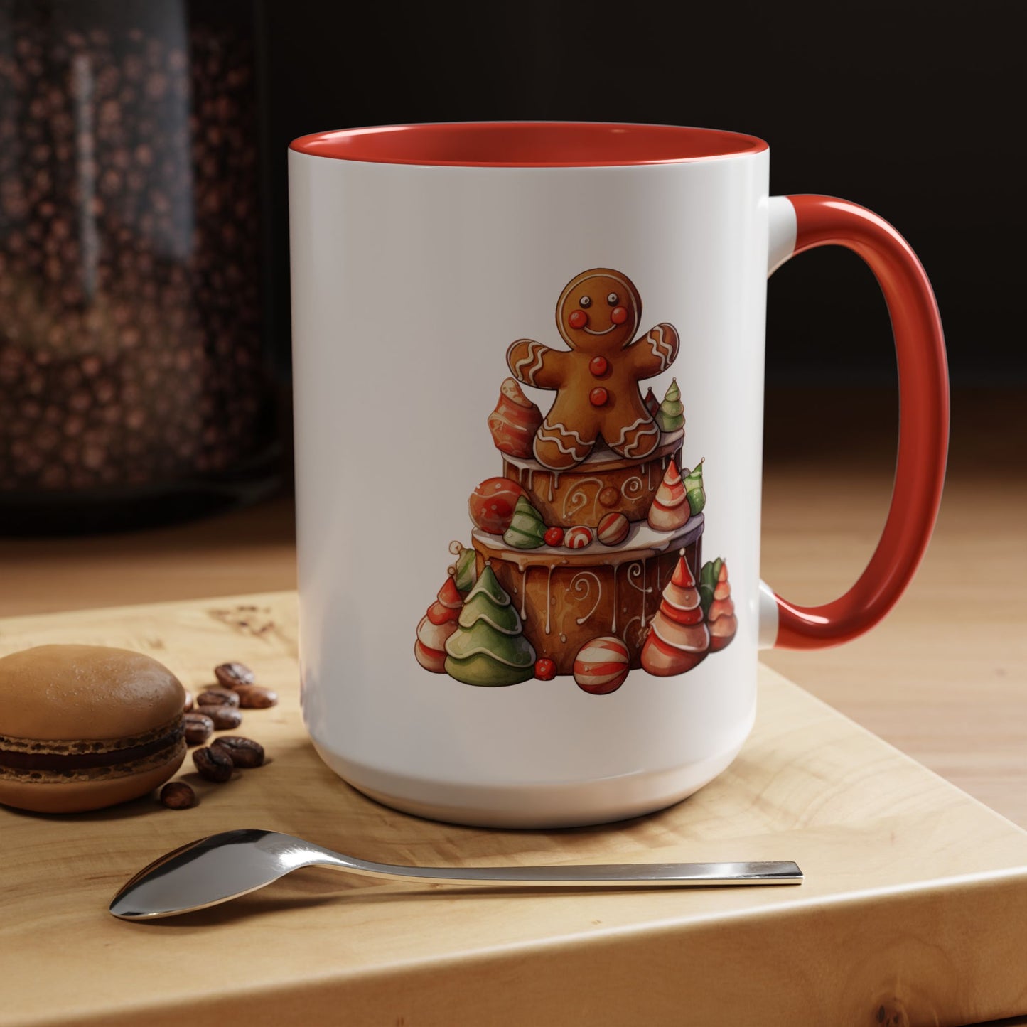 Christmas Mug - Gingerbread Man Cake