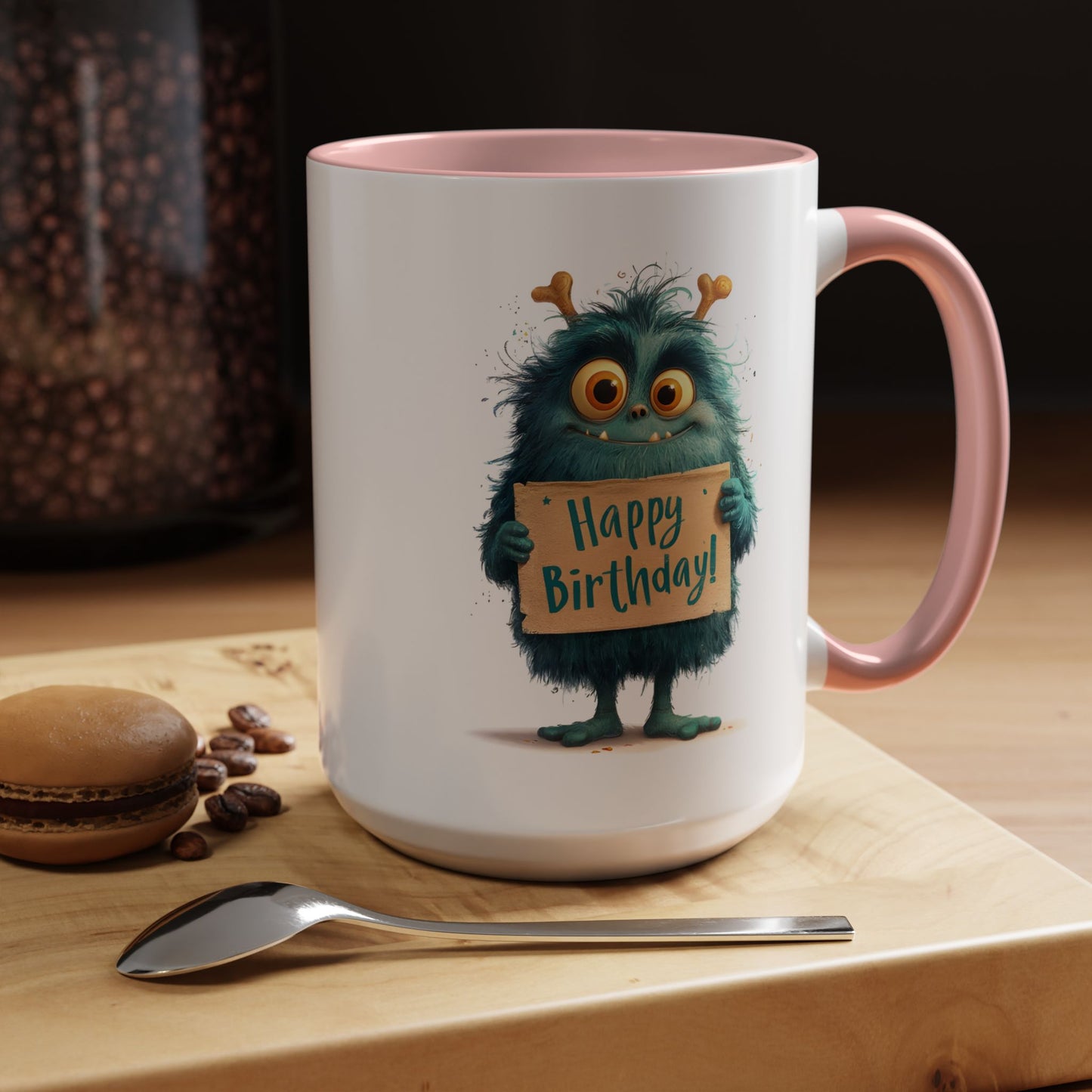 Birthday Mug - Birthday Sign Monster