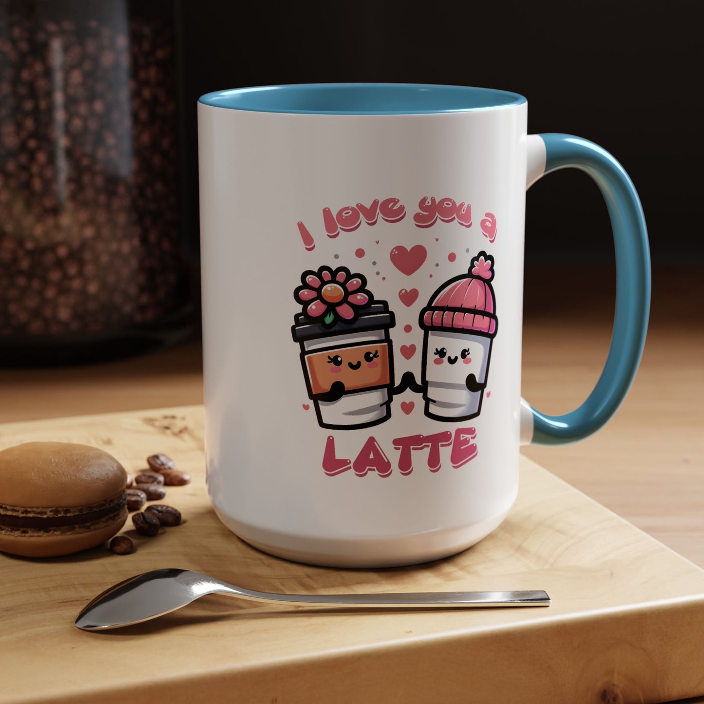 Anniversary Mug - I Love You a Latte Cute