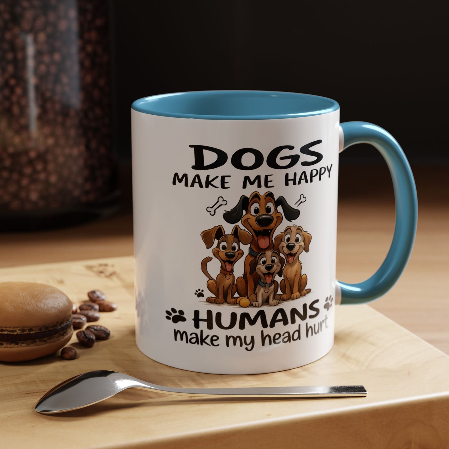 Animal Mug - Dogs Make Me Happy
