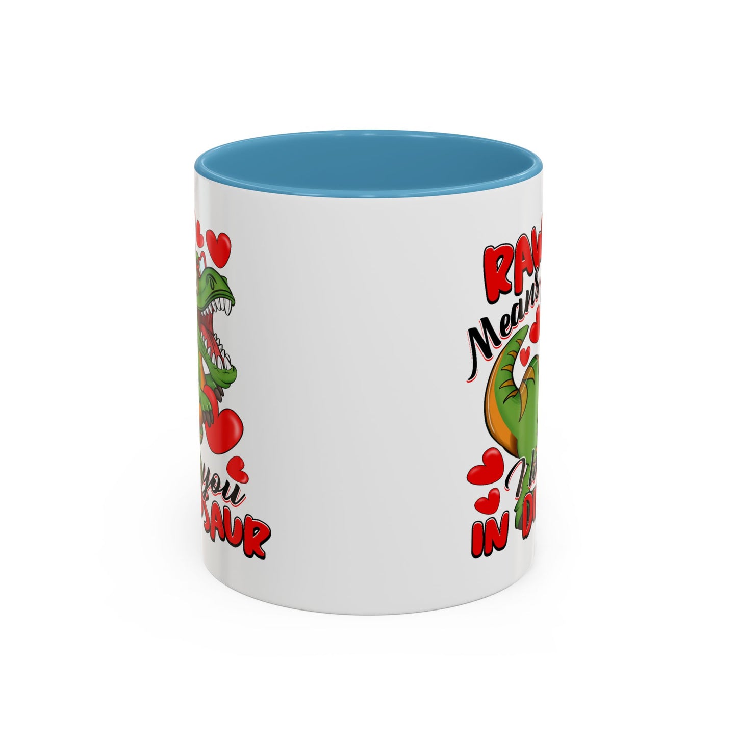 Anniversary Mug - Rawr Means I Love You