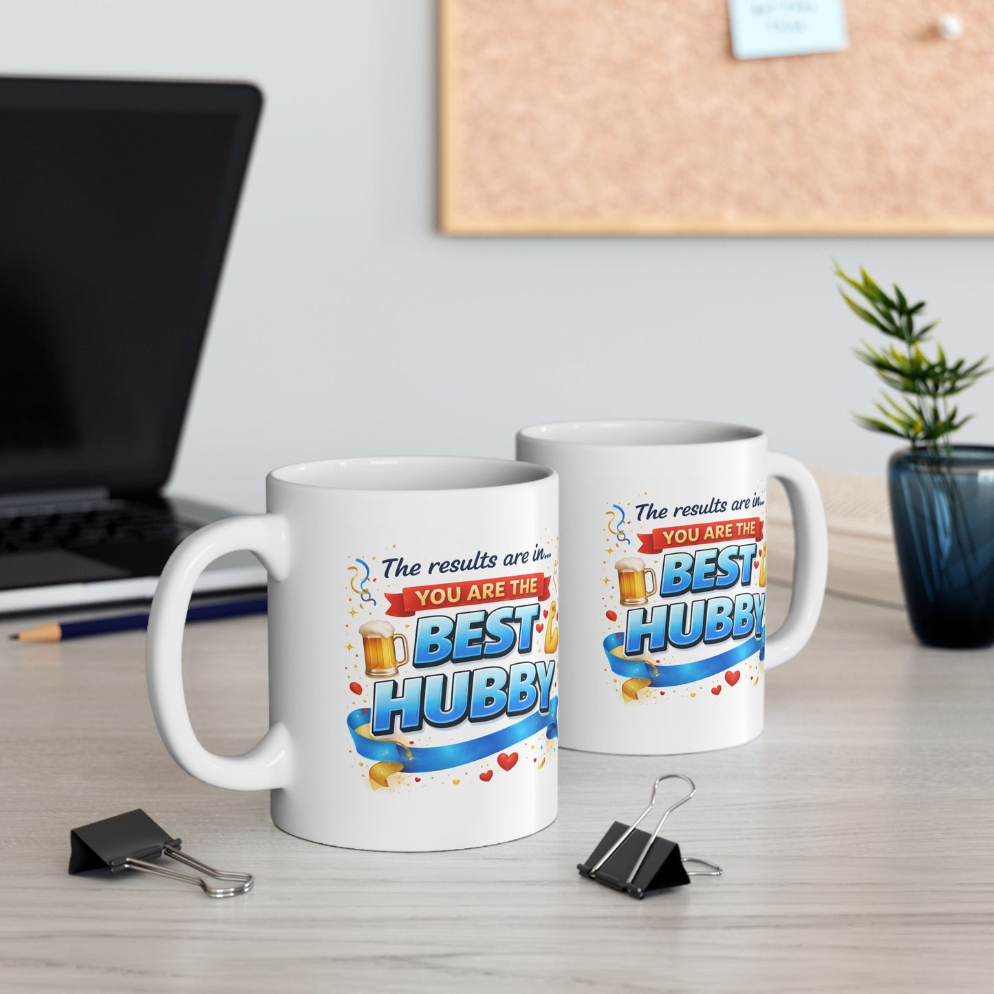 Anniversary Mug - The Results Are In You Are The Best Husband