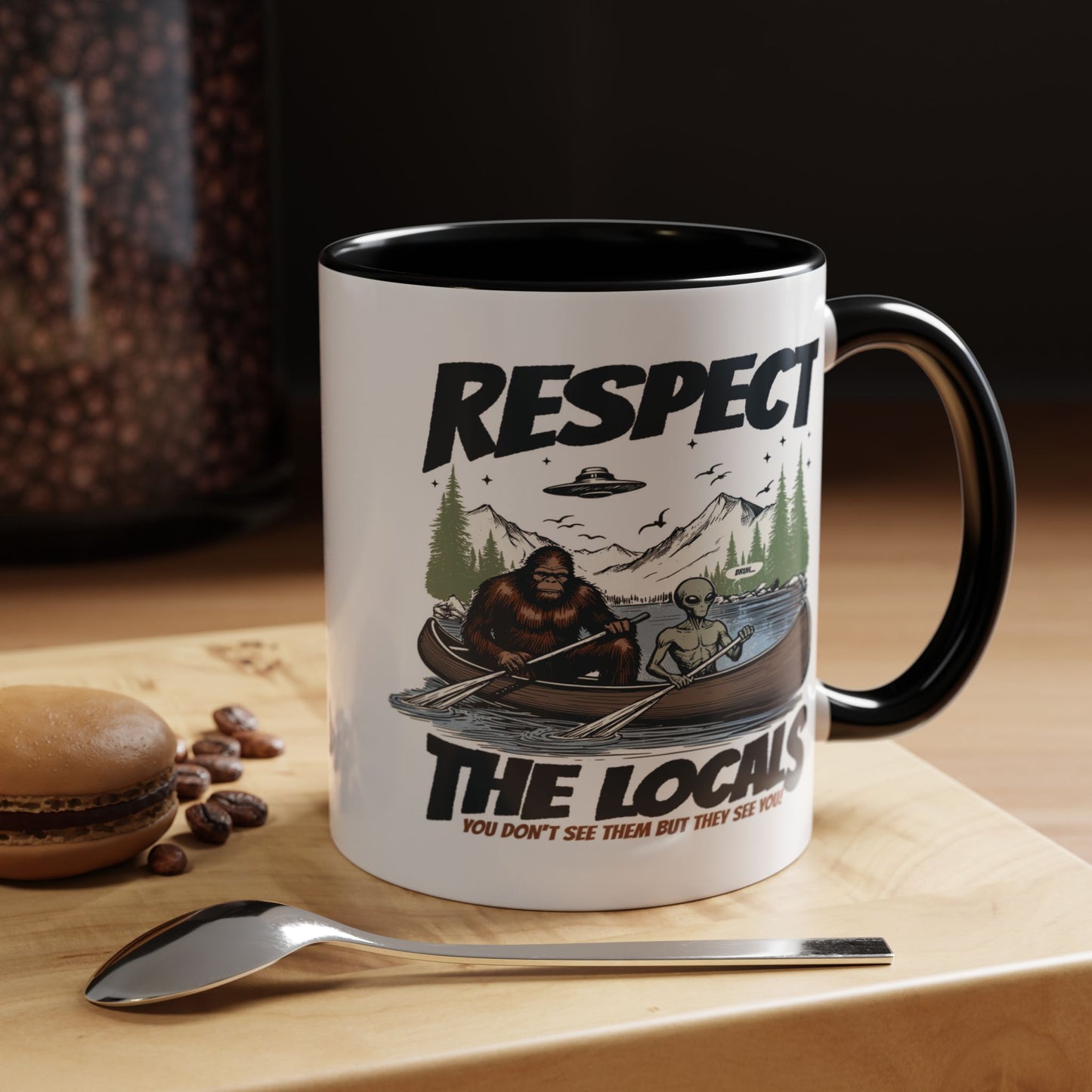 Alien Mug - Respect The Locals