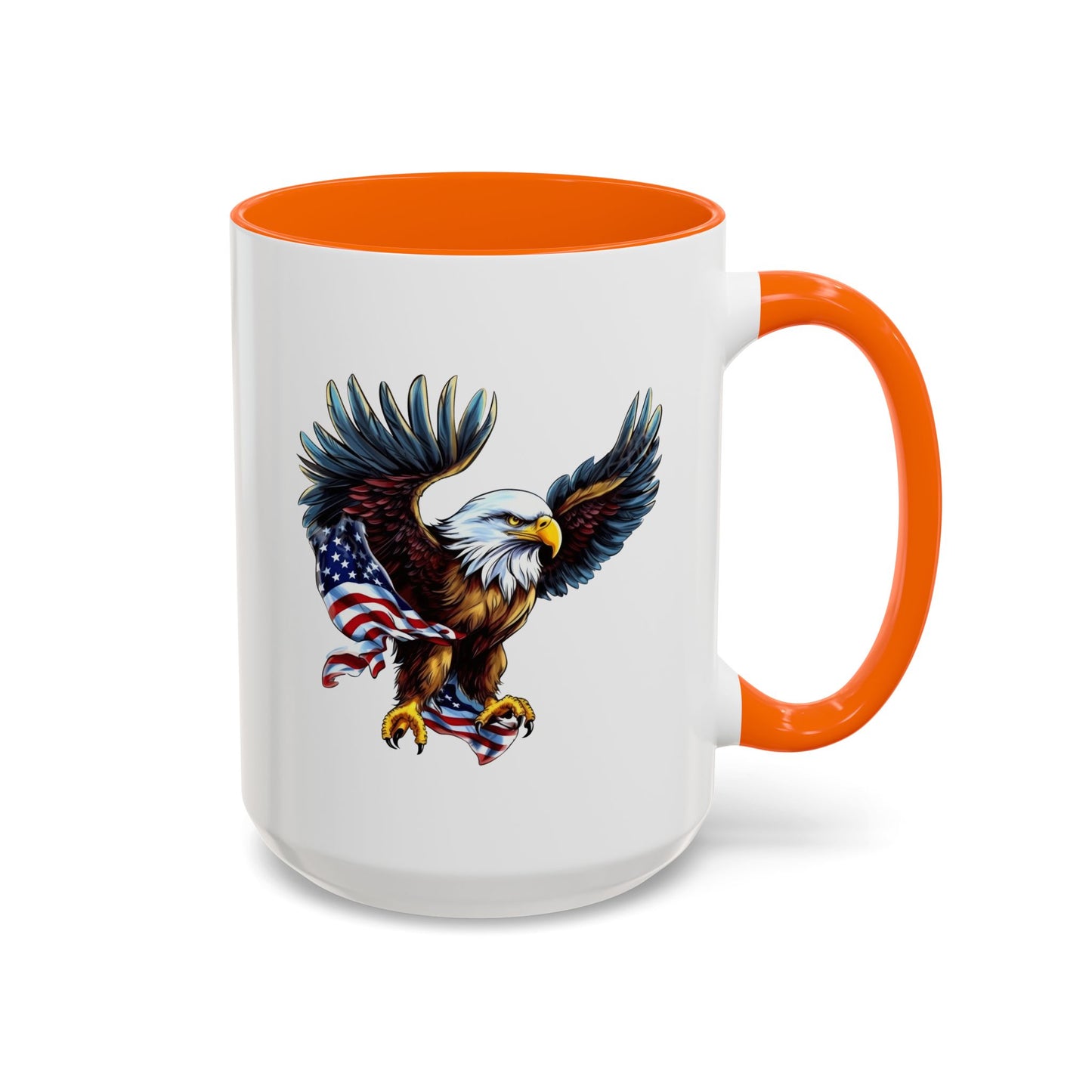 4th of July Mug - American Bald Eagle Flag 7