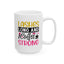 Humor Mug - Lashes Long and Coffee Strong