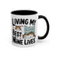 Animal Mug - Living My Best Nine Lives