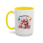 Birthday Mug - Happy Birthday Pink Ribbon Present