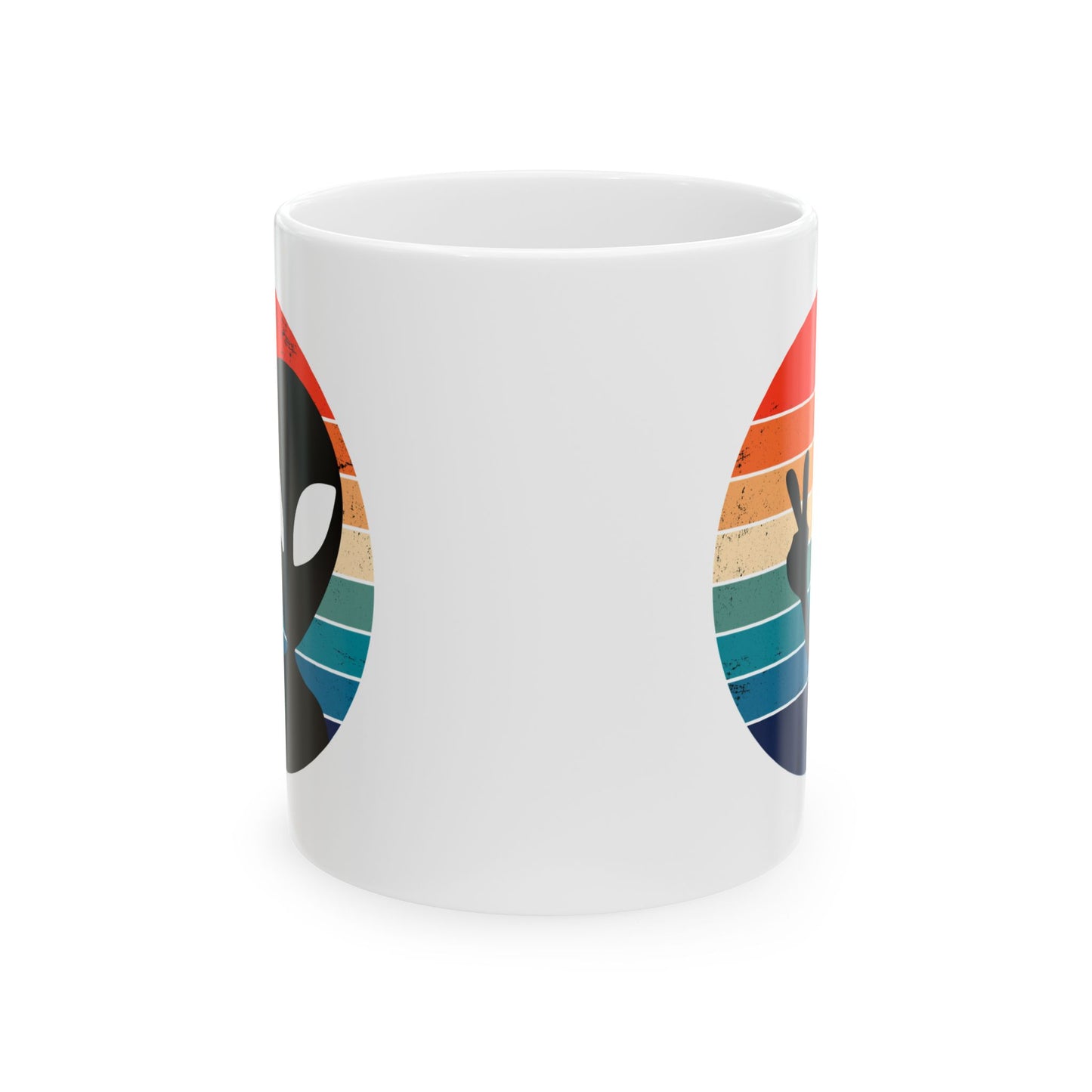 Alien Mug - Peace Alien